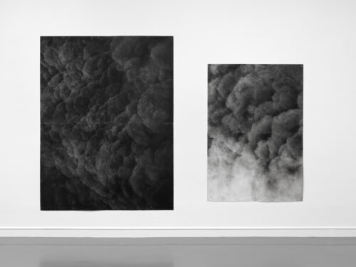 RAUCH 2013, 254 x 194 cm und 200 x 140 cm. Foto: Stefan Altenburger